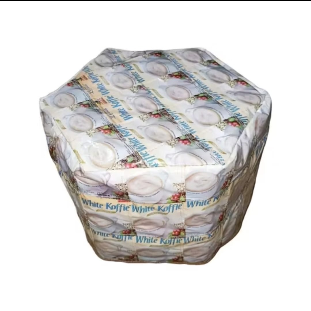 Kursi Eco Brick Bungkus Kopi